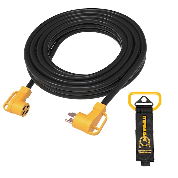 Firman Heavy Duty Power Cord 14-50P-14-50R 50Amp 6AWG RV Extension Cord 1190 - main